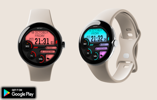 Captura de pantalla de Digital Iwasa Watch Face
