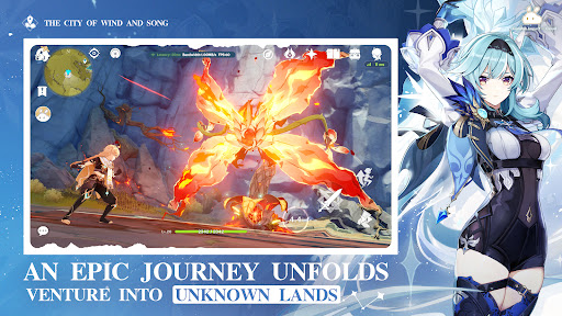 Captura de pantalla de Genshin Impact · Cloud