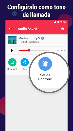 Captura de pantalla de Convertidor MP3 - Mp4 to MP3