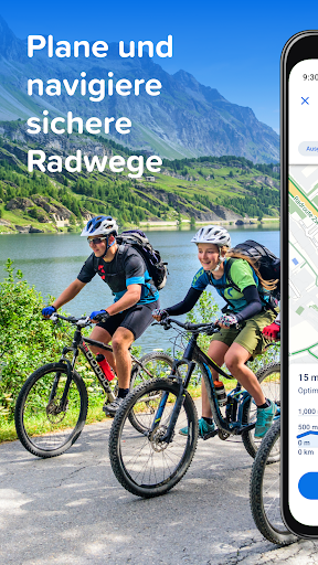 Bikemap: Fahrrad Navi & GPS Screenshot