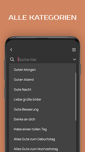 Grußkarten zu allen Anlässen Screenshot