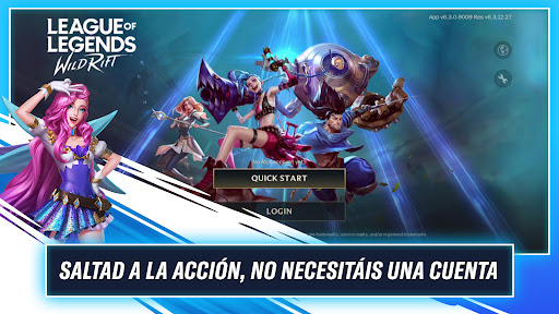 Captura de pantalla de League of Legends: Wild Rift
