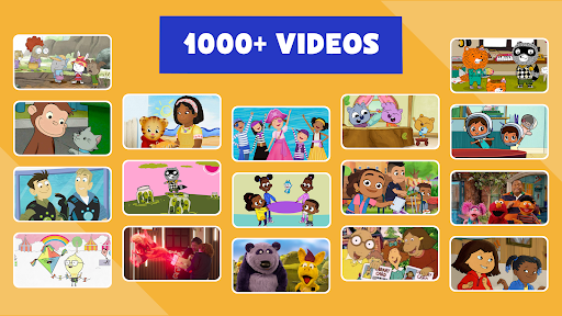 Captura de pantalla de PBS KIDS Video