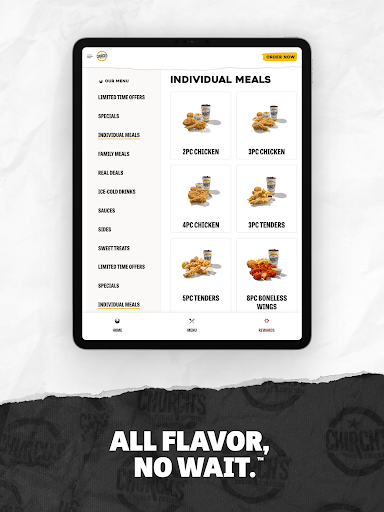 Captura de pantalla de Church's Texas Chicken®