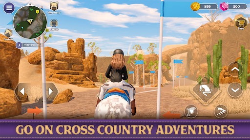 Captura de pantalla de Star Equestrian - Horse Ranch