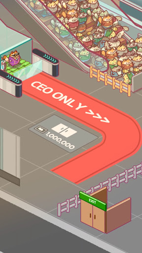Office Cat: Idle Tycoon Spiel Screenshot