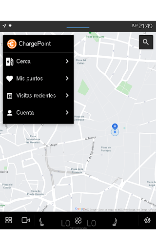 Captura de pantalla de ChargePoint