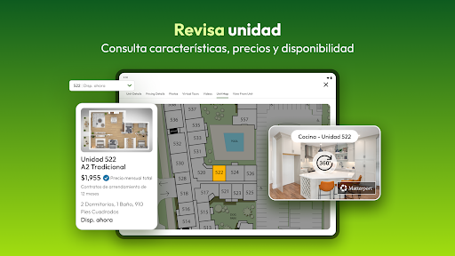 Captura de pantalla de Apartamentos.com Alquileres