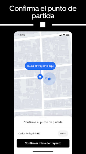 Captura de pantalla de Uber Lite