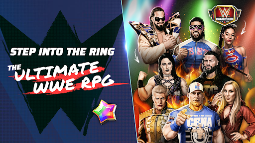 Captura de pantalla de WWE Champions: Wrestling RPG