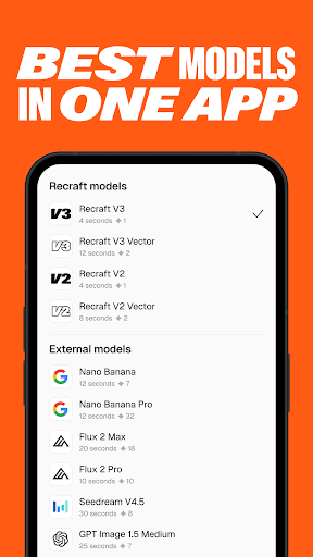 Captura de pantalla de Recraft: AI Images and Videos