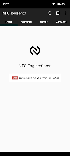 NFC Tools - Pro Edition Screenshot