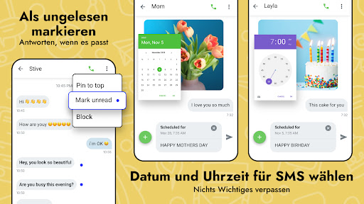 Nachrichten - SMS Empfangen Screenshot