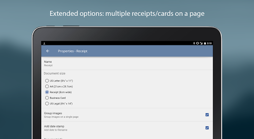 TurboScan™ Pro: PDF scanner screenshot