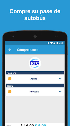Captura de pantalla de Token Transit
