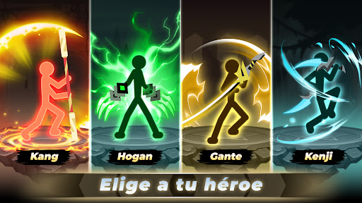 Captura de pantalla de Epic Stickman: Idle RPG War