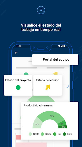 Captura de pantalla de Smartsheet