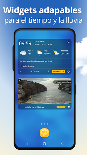 Captura de pantalla de weather24: Clima y Radar