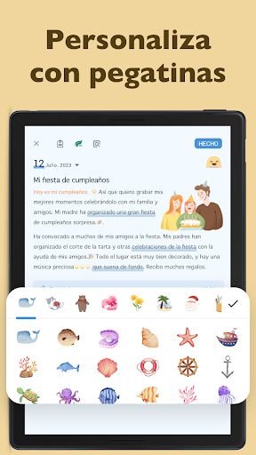 Captura de pantalla de Mi Diario - Diario Personal