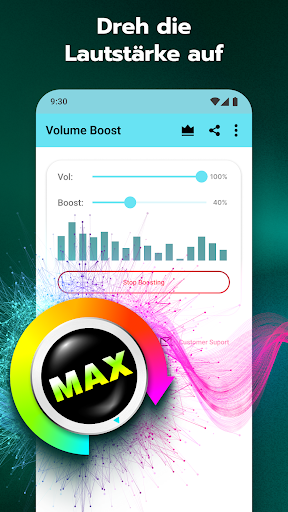 Lautstärke-Booster Screenshot