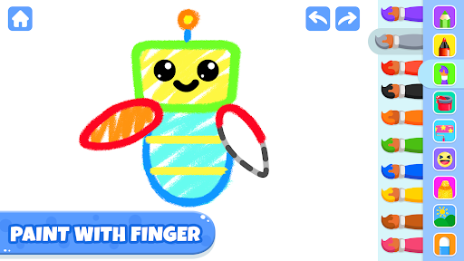 Captura de pantalla de Juegos de Colorear