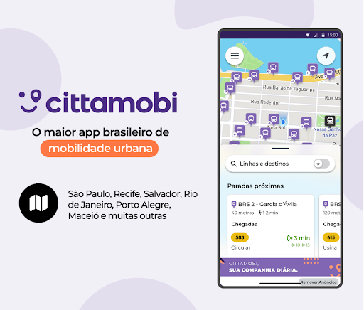 Cittamobi: Ônibus e Trilhos Screenshot