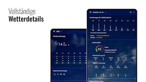 Transparente Uhr & Wetter Screenshot