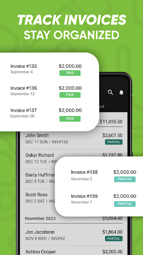 Joist Invoice & Estimate App screenshot
