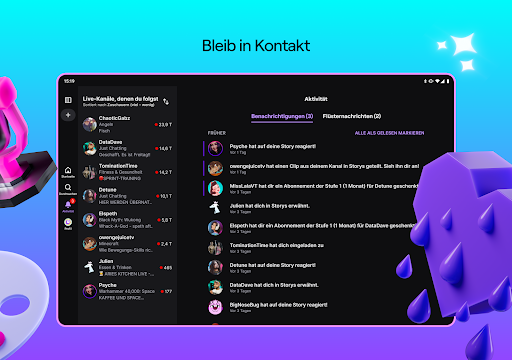Twitch: Live-Streaming Screenshot