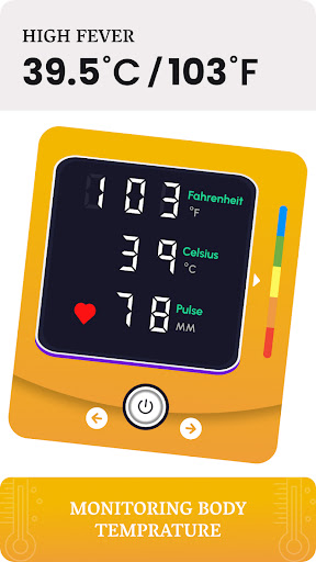 Captura de pantalla de Rastreador de fiebre