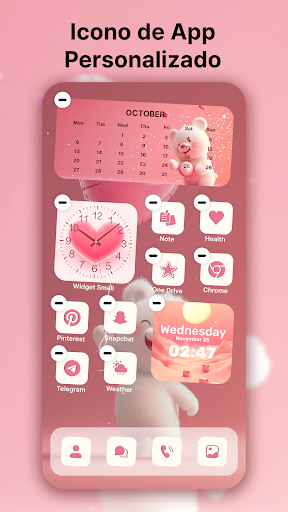 Captura de pantalla de Temas: Wallpaper, Widgets