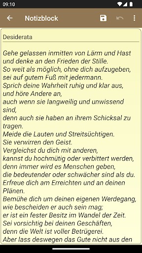 Notepad - einfache Notizen Screenshot