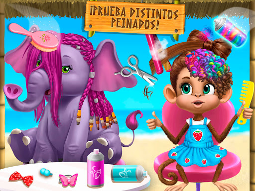Captura de pantalla de Jungle Animal Hair Salon 2