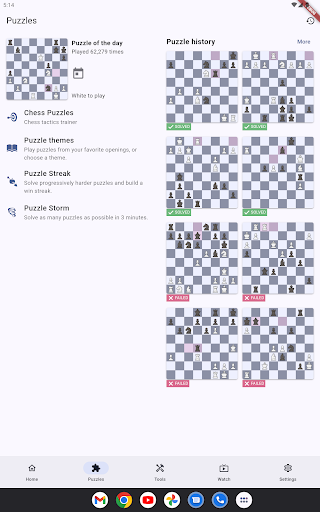 Captura de pantalla de Lichess