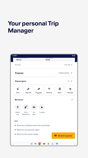 Captura de pantalla de Lufthansa