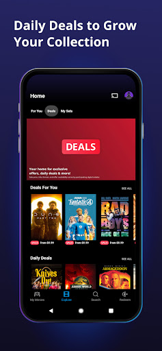 Captura de pantalla de Movies Anywhere