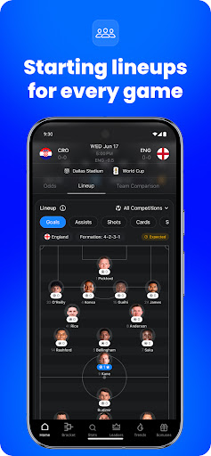 Captura de pantalla de HOF: Sports Stats & Data