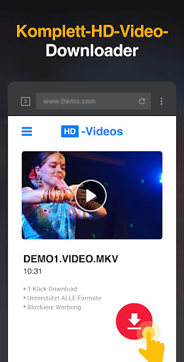 HD Video Downloader-App Screenshot