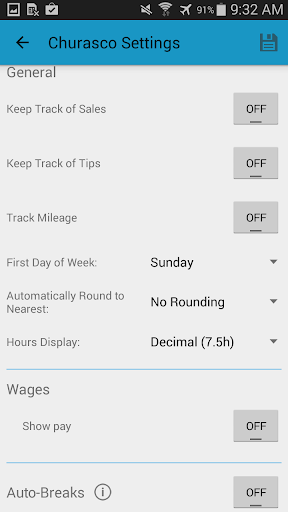 Captura de pantalla de Work Log Pro