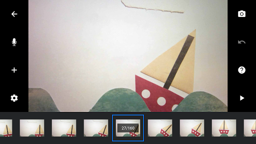 Captura de pantalla de Stop Motion Studio