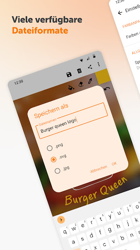 Schlichtes Zeichnen Screenshot