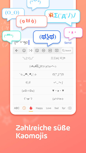 Facemoji-Tastatur Emoji&Design Screenshot