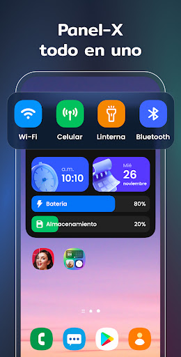 Captura de pantalla de Widgets y Temas: iWidgets