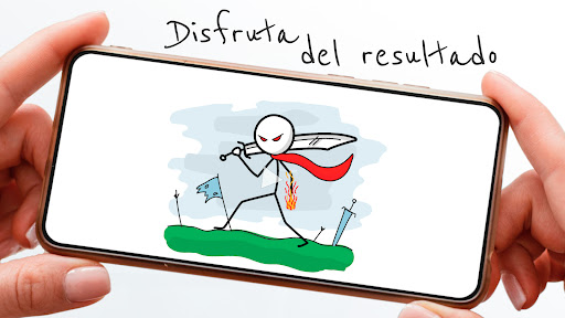 Captura de pantalla de Stickman: dibujar animación