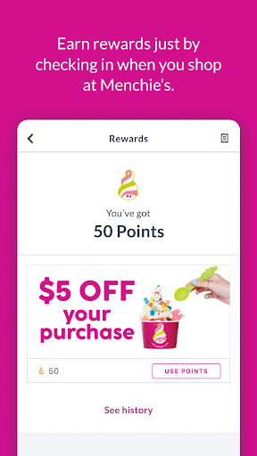 Captura de pantalla de Menchie's