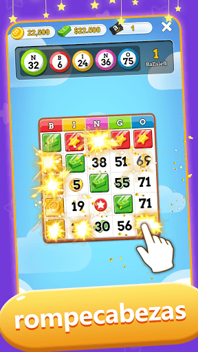 Captura de pantalla de Bingo de dinero: efectivo real