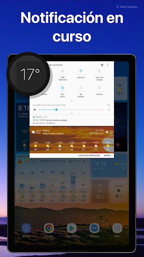 Captura de pantalla de Tiempo y widget - Weawow