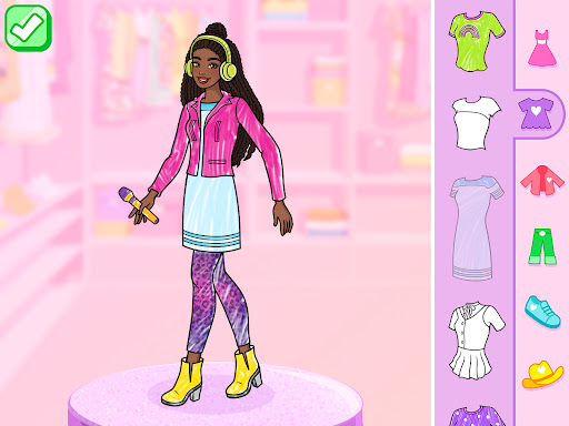 Barbie Farbkreationen Screenshot