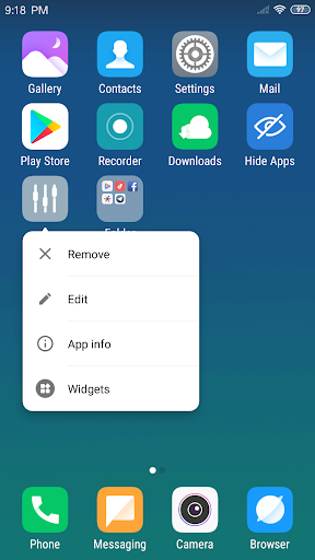 Captura de pantalla de X Launcher Pro