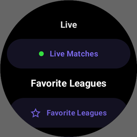 Football Live Scores: SnapGoal Screenshot